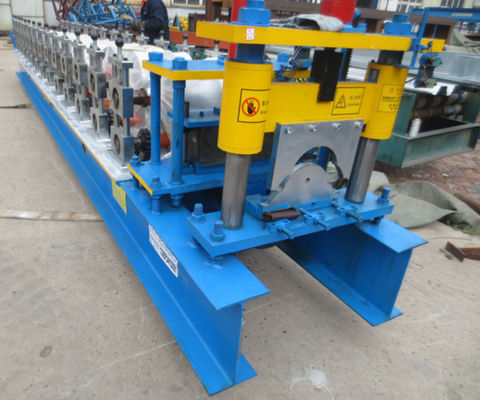 Roof Ridge Cap Roll Forming Machine 15m/min 18 Stations