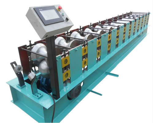 Roof Ridge Cap Roll Forming Machine 15m/min 18 Stations