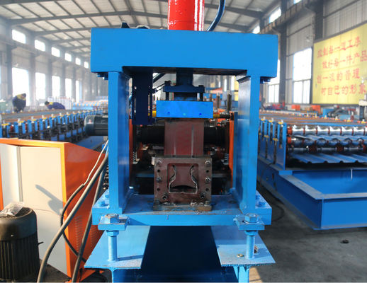 Metal Shelf Storage Rack Roll Forming Machine 3T 12m/min