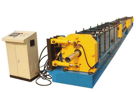 Rain Water Downspout Pipe Roll Forming Machine 15KW 8m/min