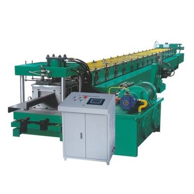 Steel Frame CZ Purlin Roll Forming Machine 18m/min 12 Rows