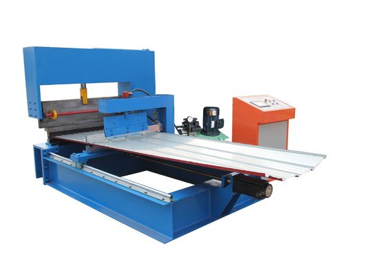 Auto Curved Stone Coated Roof Tile Machine Blue 220V