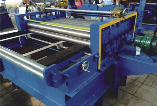 Hydraulic Sheet Metal Shearing Machine 20m/min Coil Plate Leveling