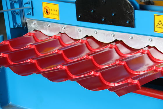 15m/min Color Steel Roll Forming Machine Corrugated Roof Sheet