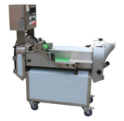 1000kg/h Multifunction Vegetable Cutting Machine Double Head