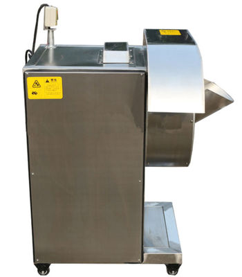 Restaurants Food Processing Machinery , 1000kg/h Electric Chip Cutter