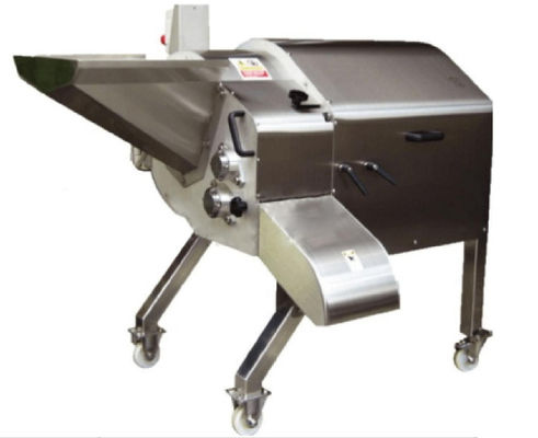 1000kg/h Food Processing Machinery , Fruit Vegetable Industrial Dicing Machine