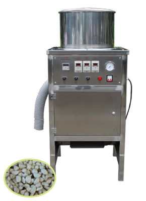 Silver Food Processing Machinery , 50kg/h Garlic Peeling Machine