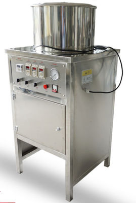 Silver Food Processing Machinery , 50kg/h Garlic Peeling Machine