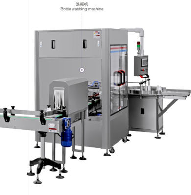 Sauce Filling Packing Machine , SS316 Automatic Liquid Filling Capping Machine