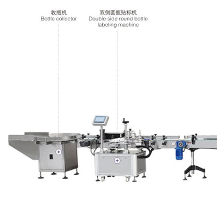 1000ml Liquid Filling Capping And Labeling Machine Production Line
