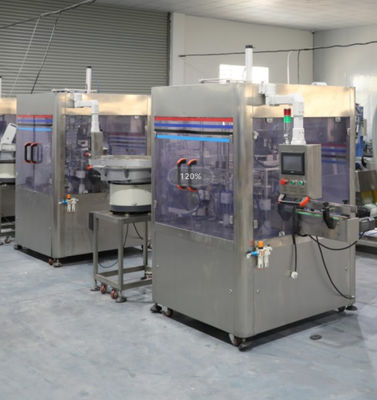 Screen Printing Pouch Filling Packing Machine 4KW 7200bph