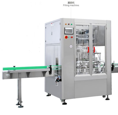 50L Automatic Filling Packing Machine 20bph Bottle Screw Capping Machine