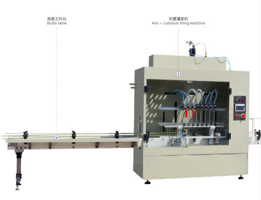 Anticorrosive Filling Packing Machine Equipment 1000ml 15bph