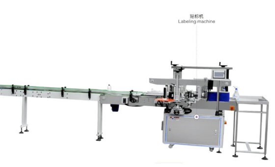 Anticorrosive Filling Packing Machine 1500bph Round Bottle Labeling Machine