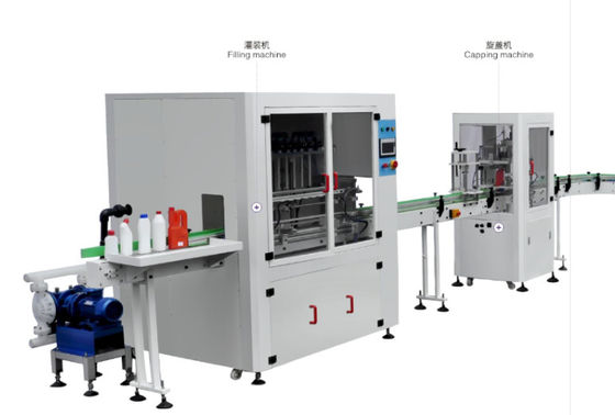 Anticorrosive Filling Packing Machine 1500bph Round Bottle Labeling Machine