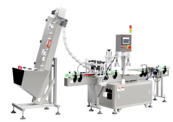 60bpm Filling Packing Machine , 2 Heads Clam Capping Machine
