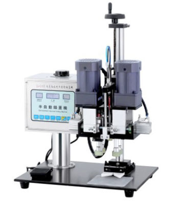 60W Semi Automatic Capping Machine Pressing Screw Type 30bpm