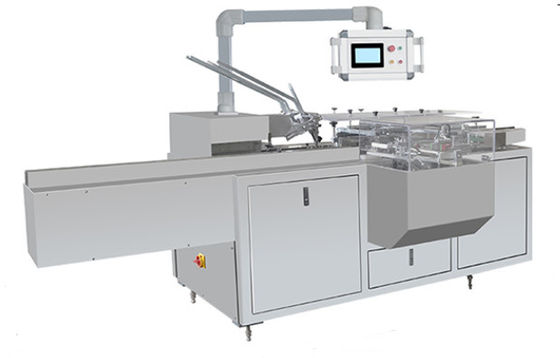 90box/min Semi Automatic Cartoning Machine 1.5KW Stainless steel