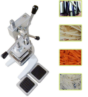 Manual vegetable strip cutting machine