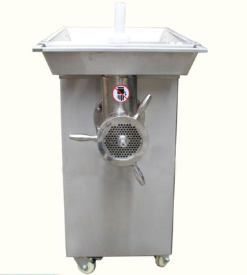 Vertical Food Processing Machinery , 400kg/h Industrial Meat Grinding Machine