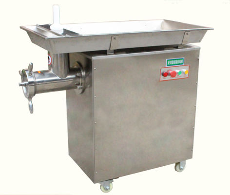 Vertical Food Processing Machinery , 400kg/h Industrial Meat Grinding Machine