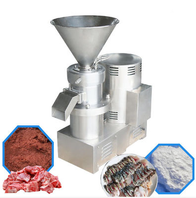 75KW Food Processing Machinery , 1800kg/h Commercial Meat Bone Grinder