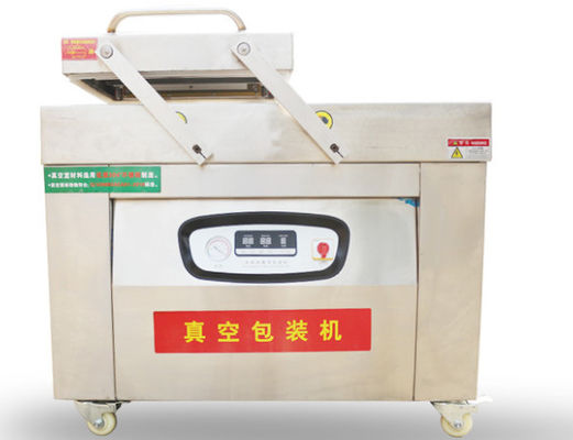 Workshop Filling Packing Machine , 20m3/h Double Chamber Vacuum Packaging Machine