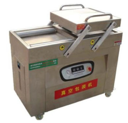 Workshop Filling Packing Machine , 20m3/h Double Chamber Vacuum Packaging Machine