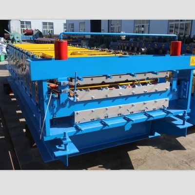 Cold Steel Frame Roll Forming Machine 10m/min Double Layer