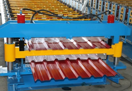 Cold Steel Frame Roll Forming Machine 10m/min Double Layer