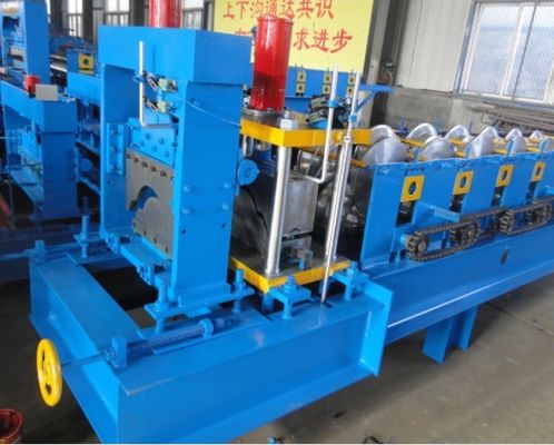 Color Steel Cold Roll Forming Machine Cr12 9 Roller Stations