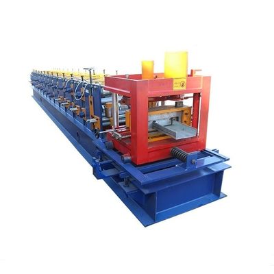 15T CZ Purlin Roll Forming Machine 90mm Roller Hydraulic Punching
