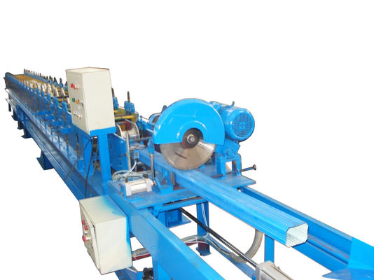Square Downspout Pipe Roll Forming Machine 15m/min 4.2T