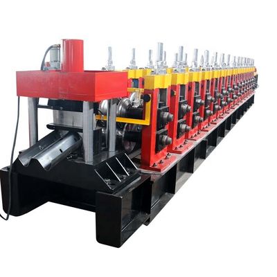 5T Highway Guardrail Roll Forming Machine 5m/min 15KW
