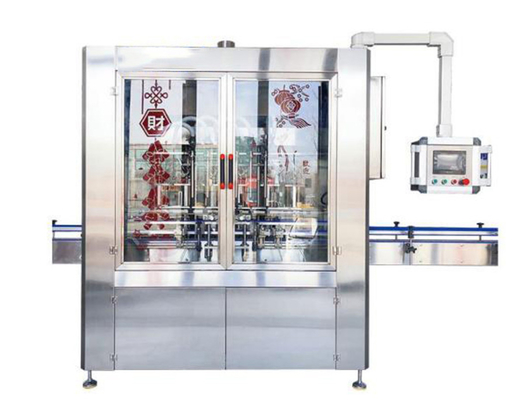 PLC Automatic Plunger Oil Filling Machine 200ml 1800bph