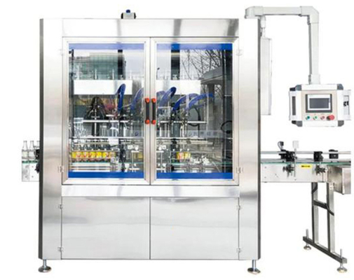 2KW Viscous Paste Filling Machine With PLC Touch Screen Control