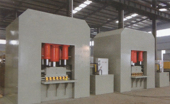 Frame Type Steel Door Embossing Machine Manual Control
