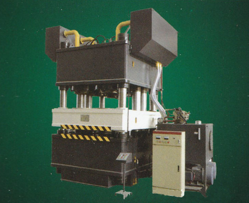 Single Action Steel Door Embossing Machine 15KW Integrated