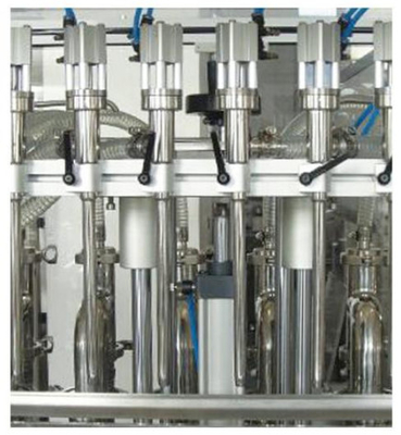 12 Head Self Flowing Filling Packing Machine 3000bph 500W