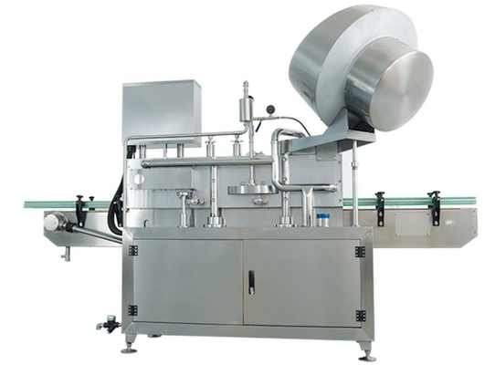 Compact Pesticides Steam Vacuum Capping Machine 3kw 150b/Min