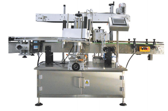 1.6kw Double Sides Labeling Machine 50pcs/Min For Petrochemical