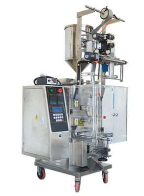 100ml Vertical Filling Packing Machine 60bags/Min Plunger Pump Metering