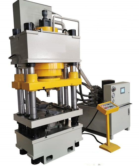 Automatic Feeding Steel Door Embossing Machine Self Determined Power Forming Hydraulic Press