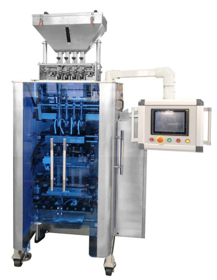 Film Multi Lines Packing Machine 0.07 ~ 0.1mm 25 - 45bags / Min Yh-Db Series