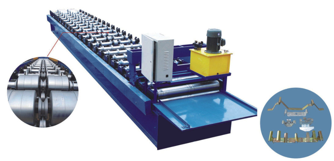 JCH Color Steel Roll Forming Machine 5.5KW H Shape Steel Welding