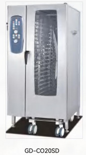 Combi Oven Combines Steamer Baking In Multifunctional 4 Layer 9kW