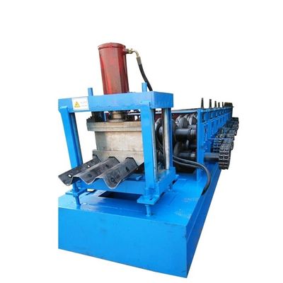 CE Highway Guardrail Roll Forming Machine 10T Leveling Punching