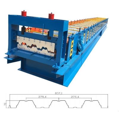 8T Tile Sheet Forming Machine 15KW For Steel Floor Deck