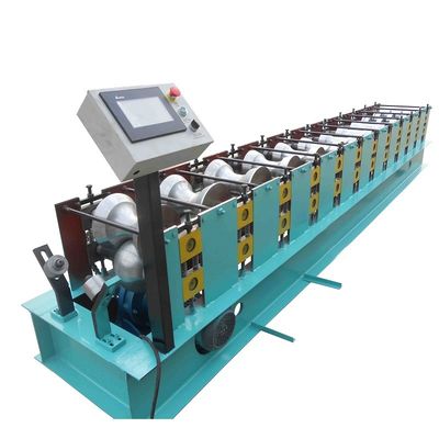 Half Round Ridge Cap Roll Forming Machine Green 3 Phase 2.5T